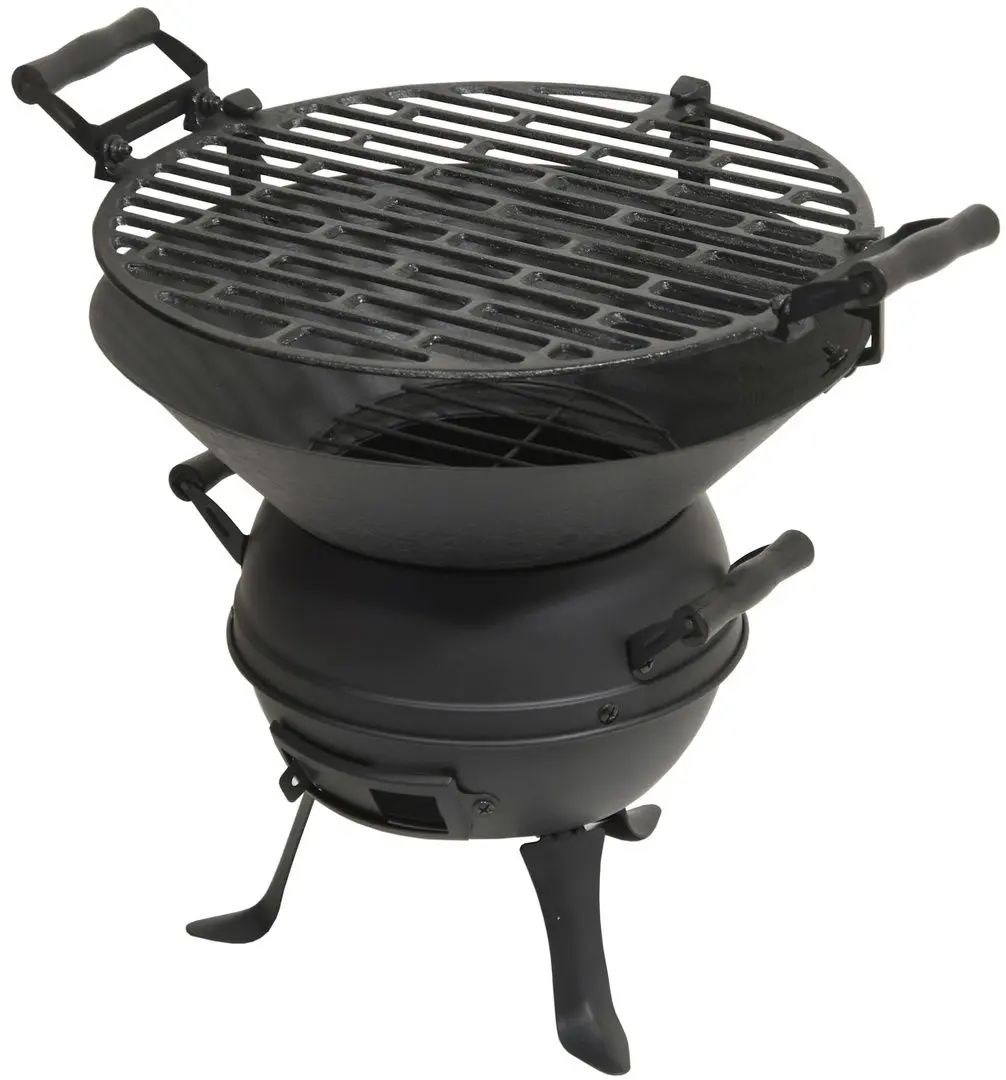 Gratar-vatra Cattara Kettle (Black)