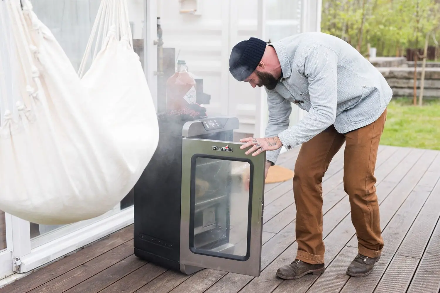 Коптильня Char-Broil Deluxe Digital Smoker 2 (Inox) - 2