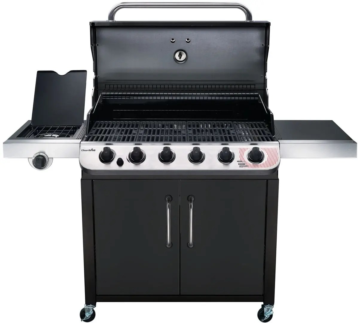 Гриль Char-Broil Convective 640B XL (Black/Inox) - 7