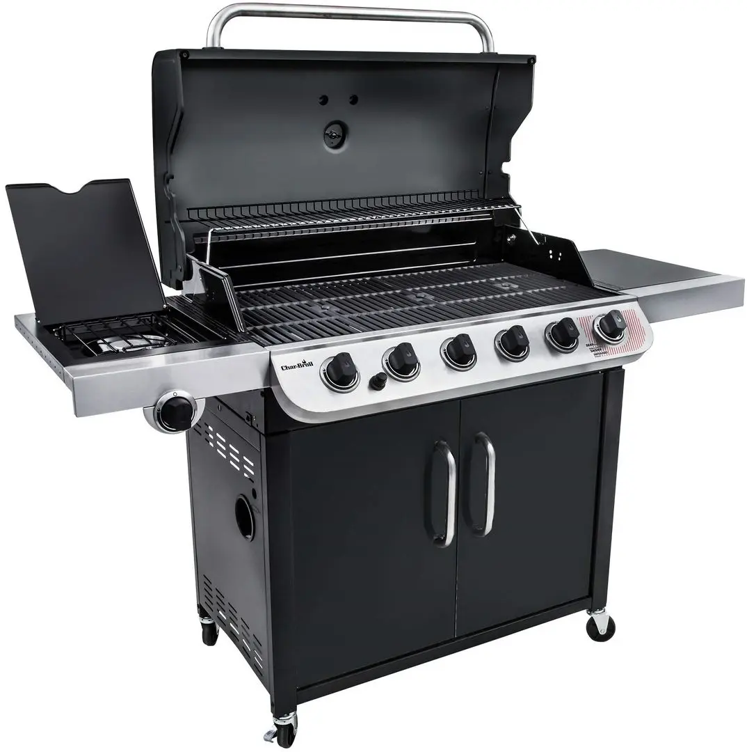 Гриль Char-Broil Convective 640B XL (Black/Inox) - 6