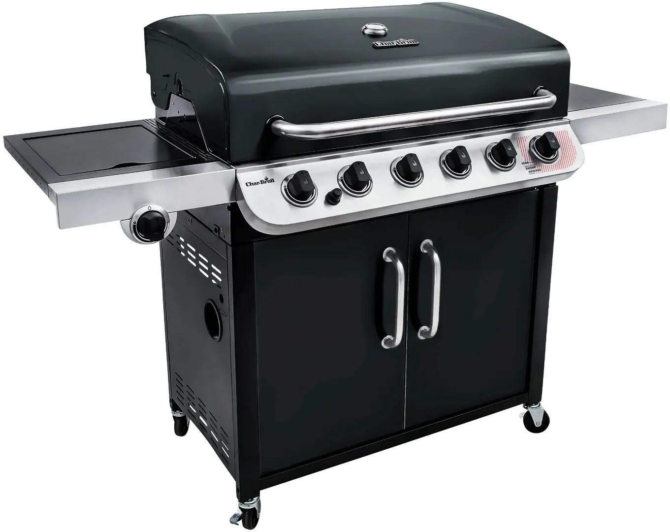Гриль Char-Broil Convective 640B XL (Black/Inox) - 5