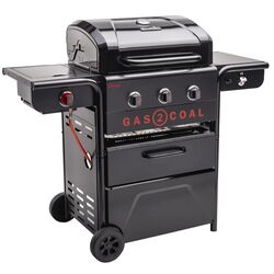 Gratar pe gaz Char-Broil Gas2Coal Special Edition 140994 (Black)