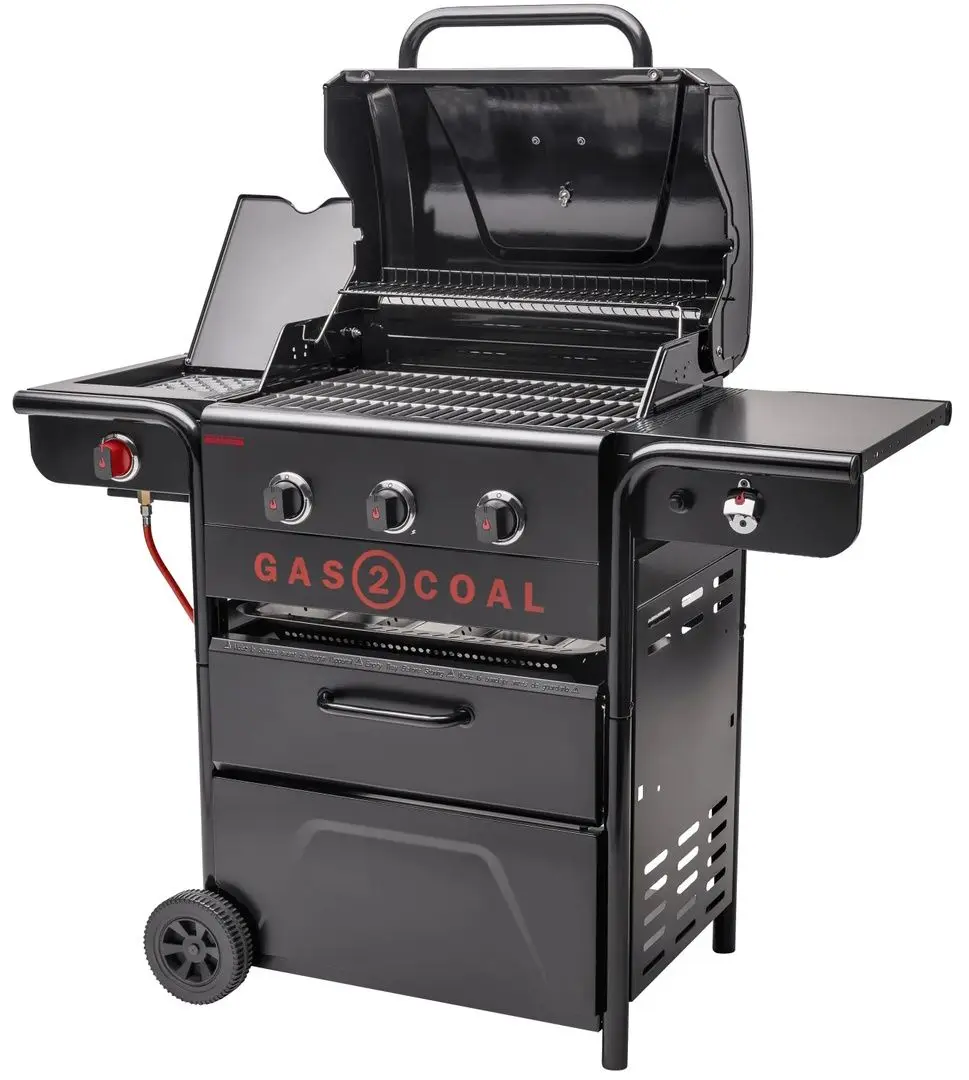 Gratar pe gaz Char-Broil Gas2Coal Special Edition 140994 (Black) - 4