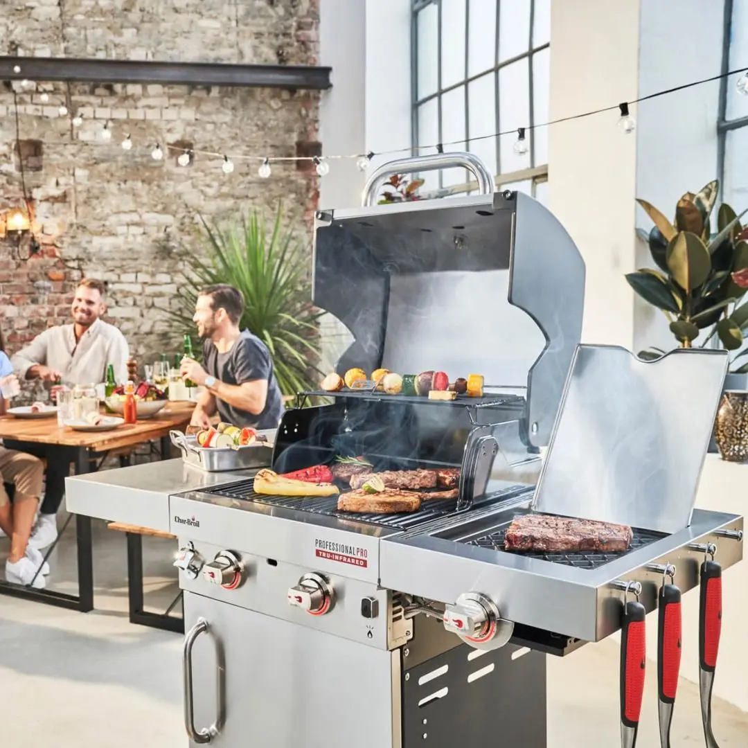 Гриль Char-Broil Professional Pro S 2 (Inox) - 3