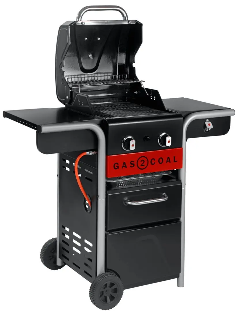 Гриль Char-Broil Professional Gas2Coal 2.0 210 (Black) - 6