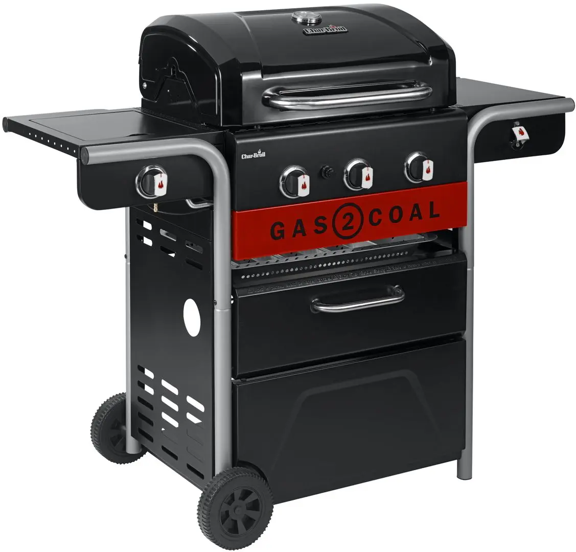 Gratar Char-Broil Gas2Coal 2.0 330 (Black) - 3