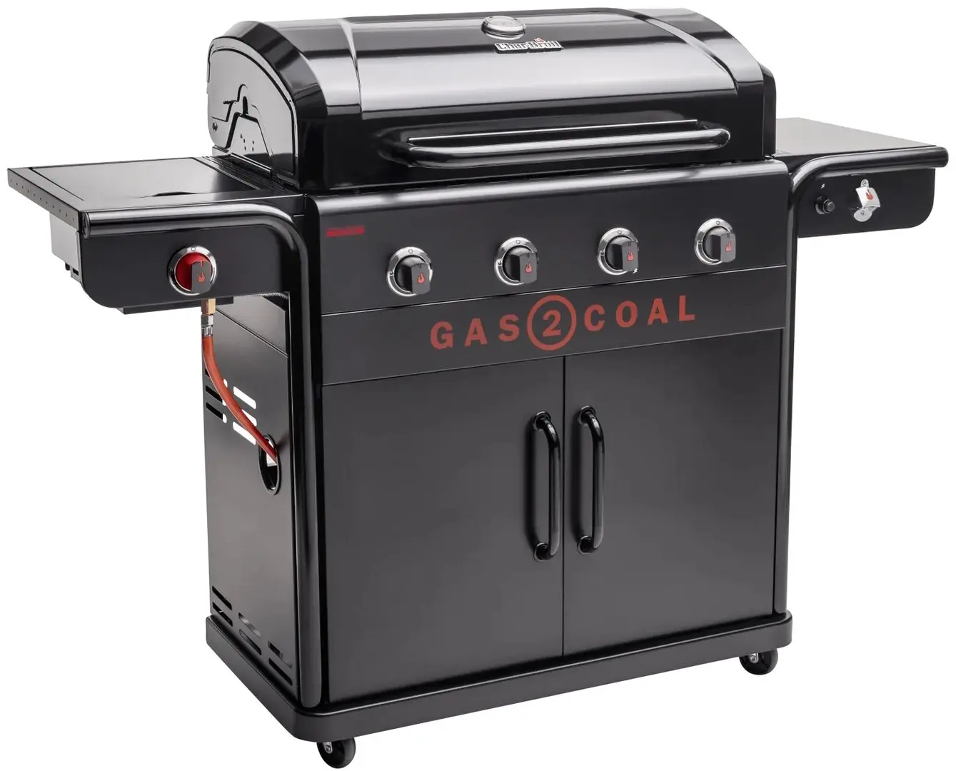 Gratar combinat Char-Broil Gas2Coal 2.0 440 Special Edition (Black) - 2