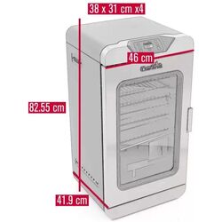 Afumatoare electrica Char-Broil Deluxe Digital Smoker (Silver/Grey) Thumb