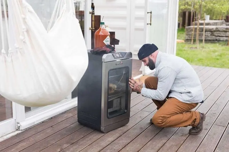 Afumatoare electrica Char-Broil Deluxe Digital Smoker (Silver/Grey) - 12