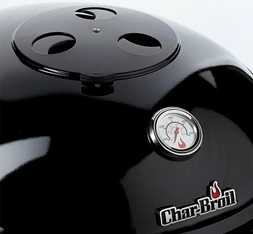 Угольный гриль Char-Broil Kettleman (Black) - 6