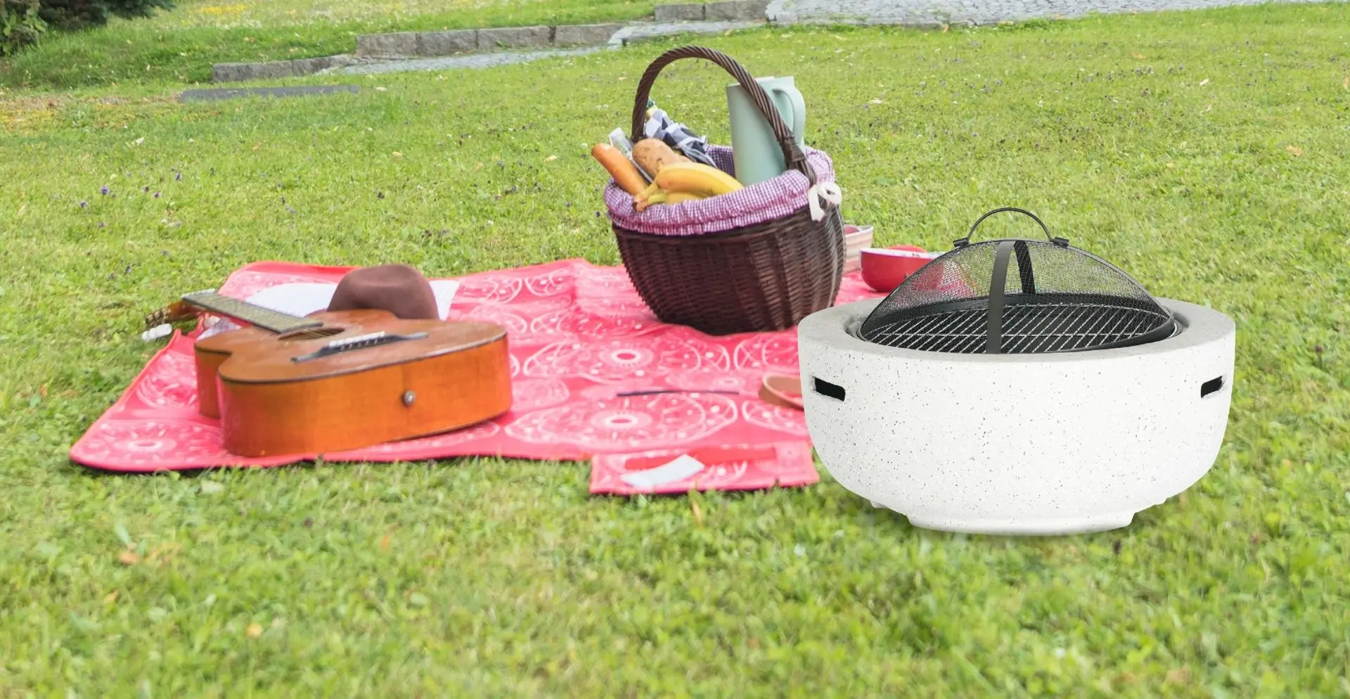 Гриль Chomik BBQ0131 (Concrete/Black)