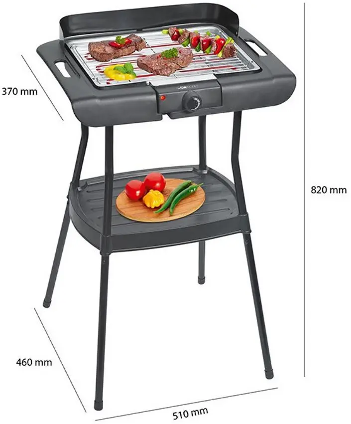 Gratar Clatronic BQS 3508 (Black)