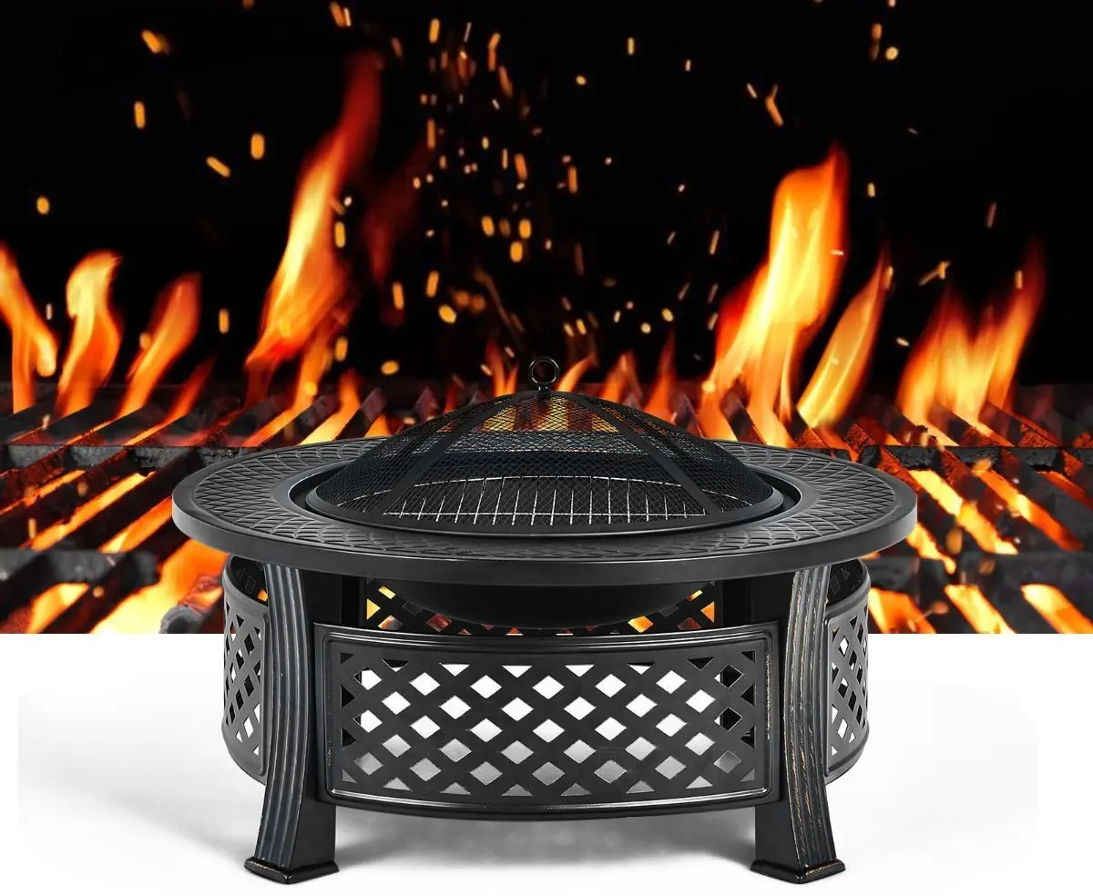 Гриль-очаг Costway JV10178 (Black) - 6