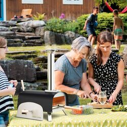 Cuptor pentru pizza Costway NP10437 (Black/Silver) Thumb