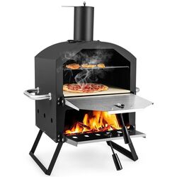 Cuptor pentru pizza Costway NP10814BK (Black/Silver) Thumb