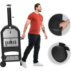 Cuptor pentru pizza Costway NP11627 (Black) Thumb