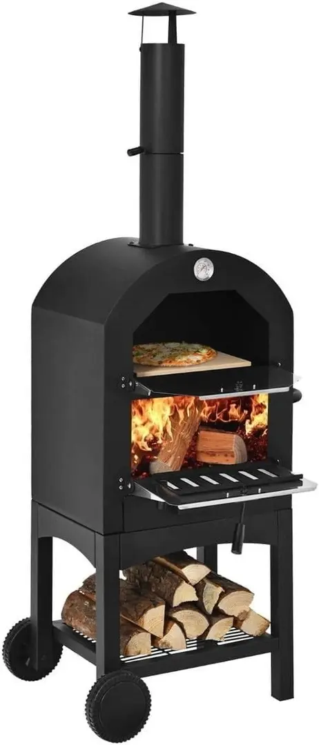 Cuptor pentru pizza Costway NP11627 (Black)