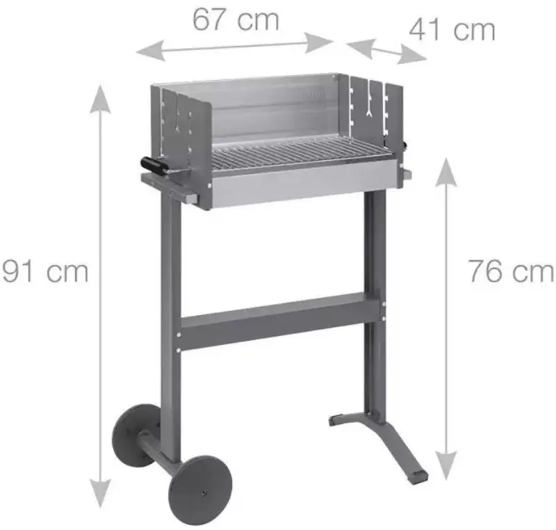 Gratar cu carbuni Dancook 5100 (Black) - 3