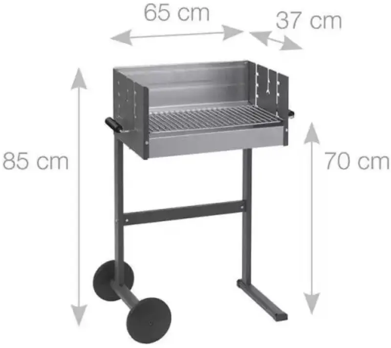 Угольный гриль Dancook 7200 (Black) - 3