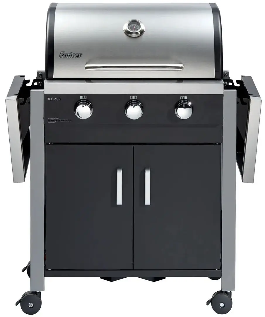 Газовый гриль Enders Chicago 3 R Turbo (Black/Inox)