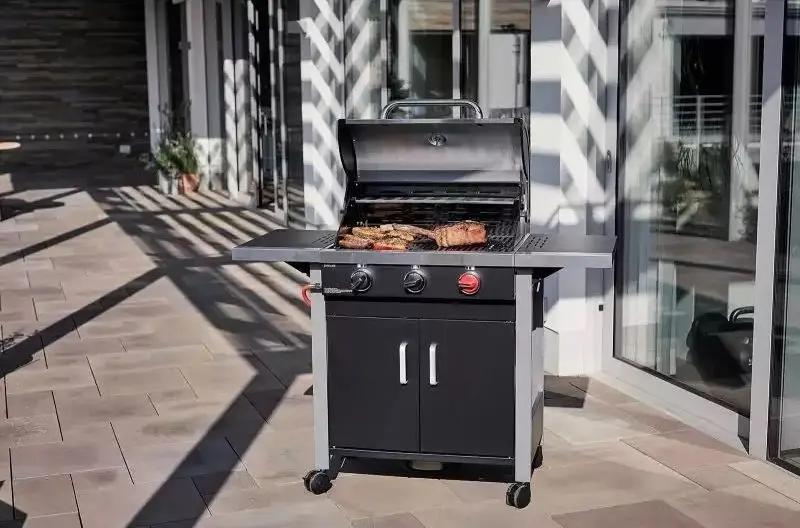 Gratar pe gaz Enders Chicago Turbo 3 R  (Inox/Black) - 5