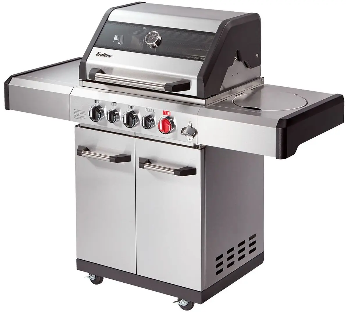 Газовый гриль Enders Kansas II Pro 3 SIK Turbo (Inox)