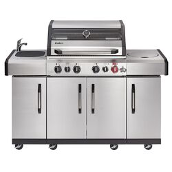 Гриль Enders Kansas II Pro 4 SIK Profi Turbo (Silver)