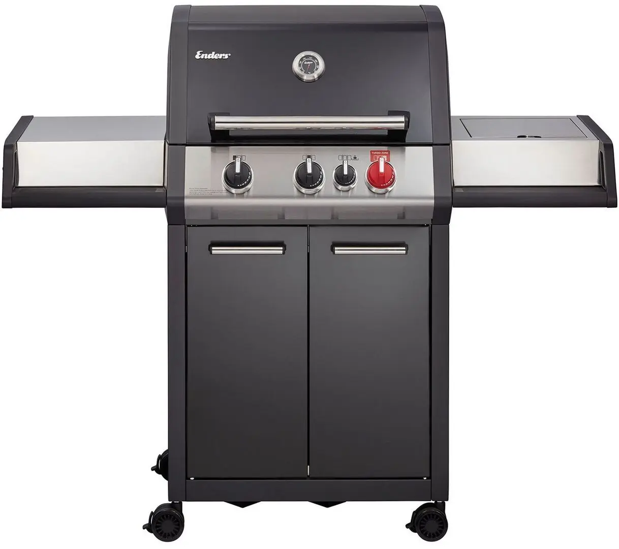 Grill Enders Monroe Black Pro 3 K Turbo (Black/Inox)
