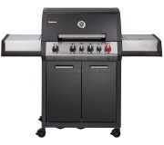 Grill pe gaz Enders Monroe Black Pro 4 IK Turbo (Black/Inox)