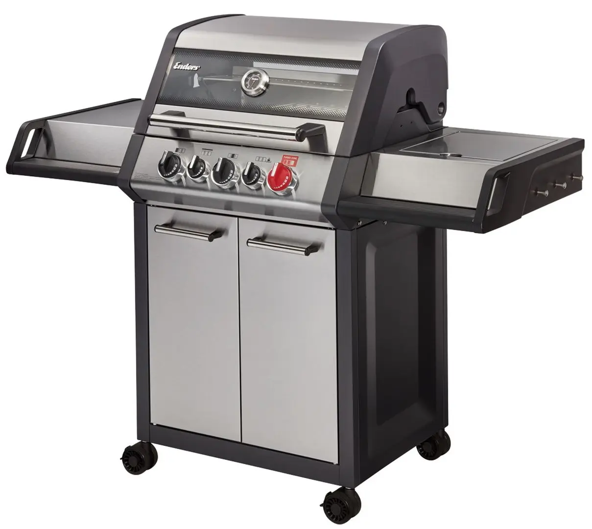 Gratar Enders Monroe Pro 3 Sik Turbo (Silver/Black)