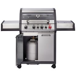 Gratar Enders Monroe Pro 4 Sik Turbo (Silver/Black) Thumb