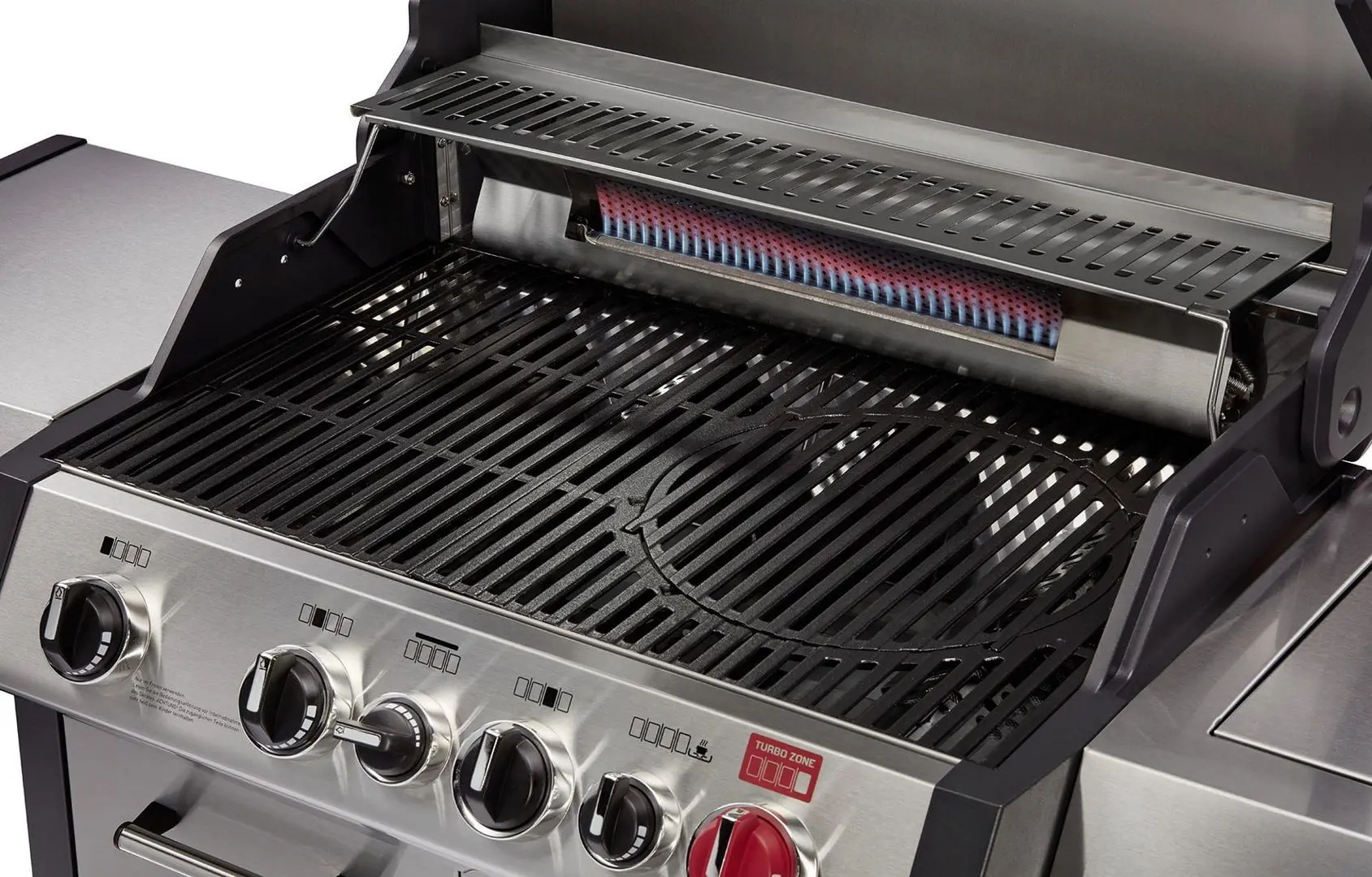 Gratar Enders Monroe Pro 4 Sik Turbo (Silver/Black) - 3