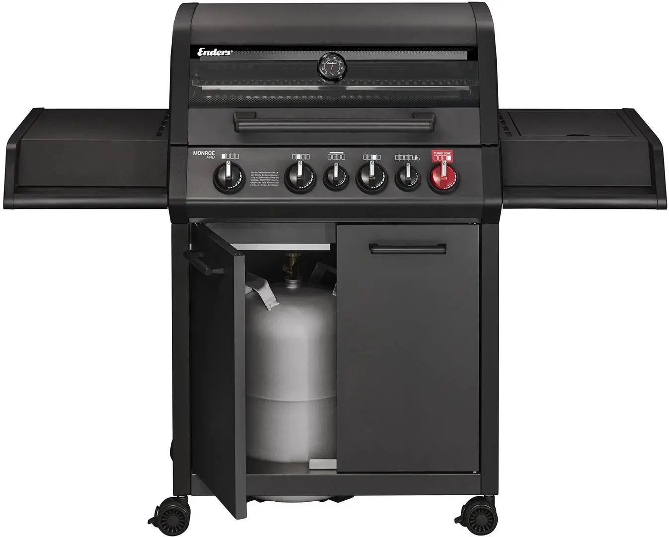 Grătar Enders Monroe Pro 4 SIK Turbo (Black)