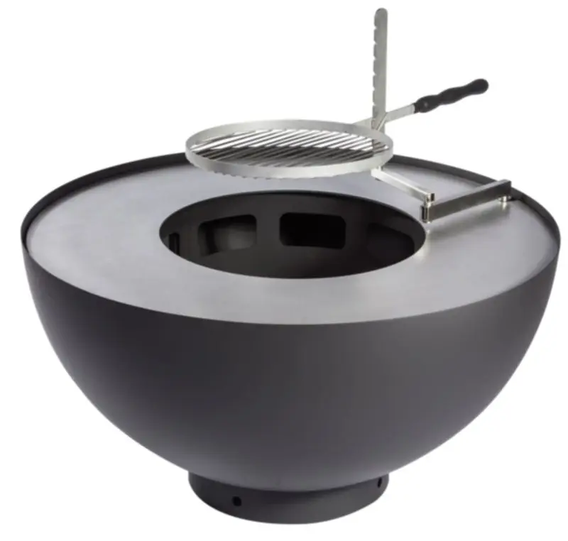 Gratar cu vatra Feu du Jardin Boule (Black)
