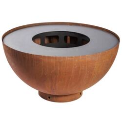 Gratar cu vatra Feu du Jardin Boule (Rusty)