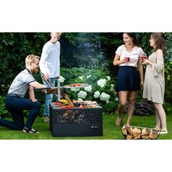 Гриль-очаг Feu du Jardin Cube 500 (Black) Thumb