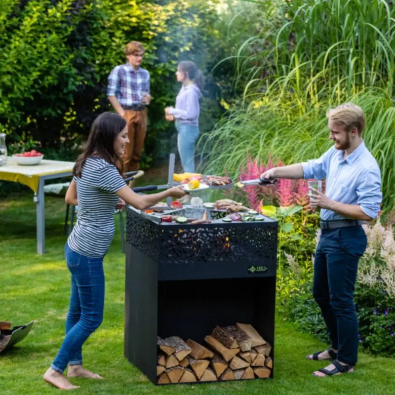 Гриль-очаг Feu du Jardin Cube (Black) - 5