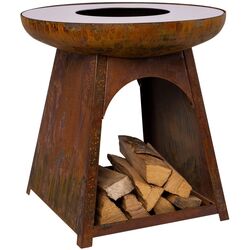 Gratar cu vatra Feu du Jardin Top Up (Rust)