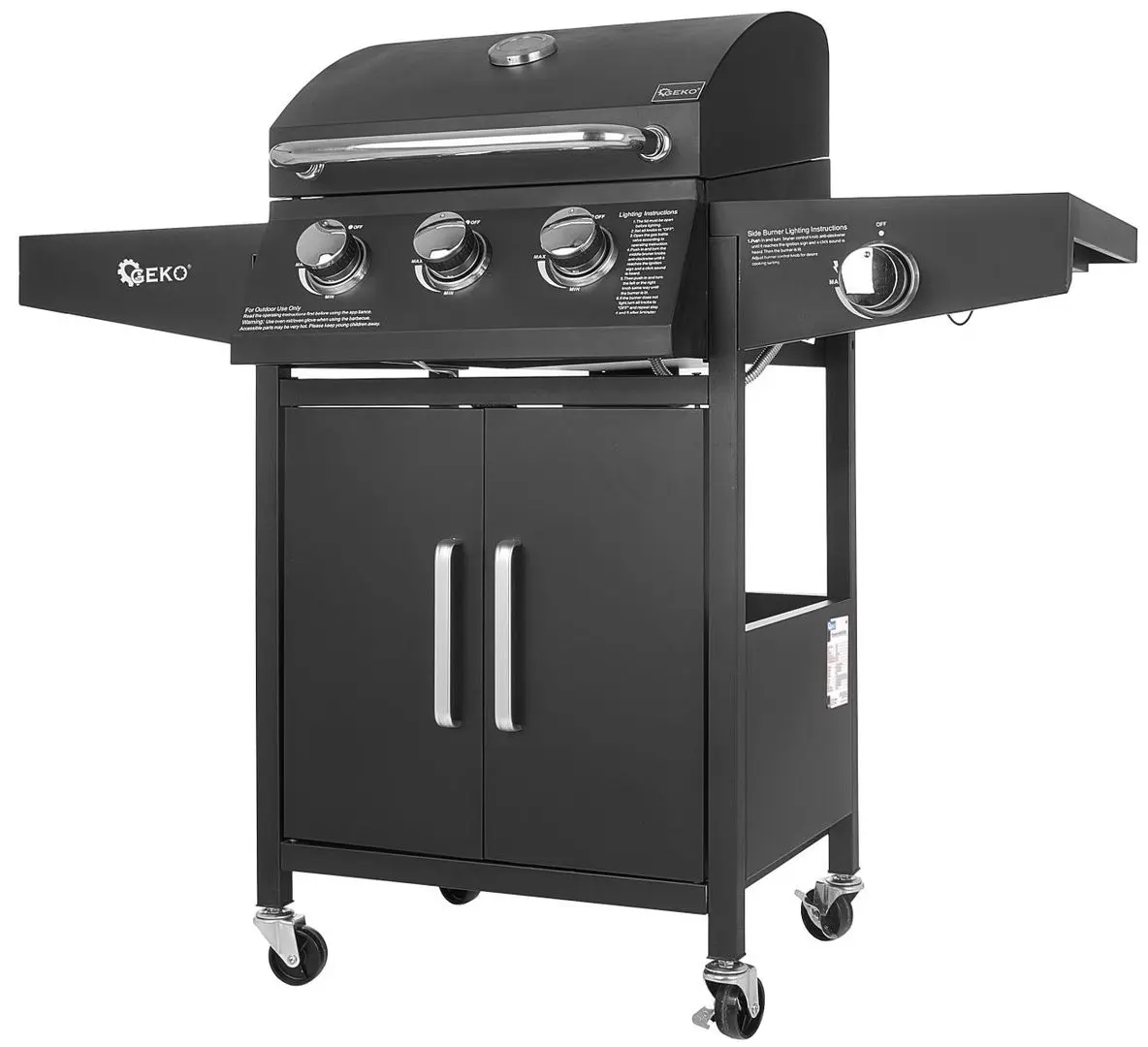 Газовый гриль Geko G80515 (Black) - 4