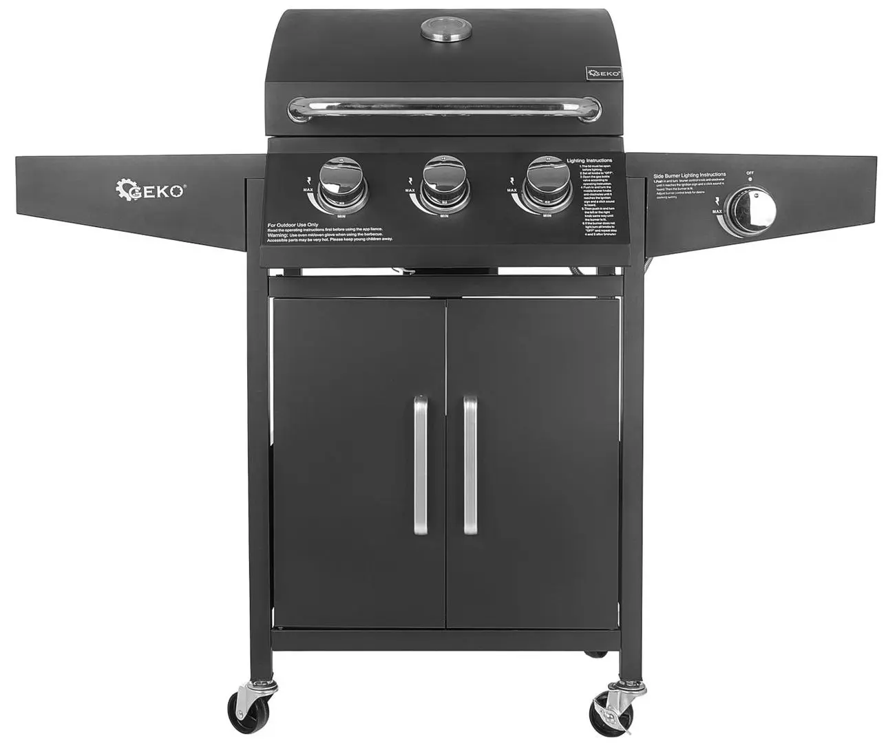 Газовый гриль Geko G80515 (Black) - 5