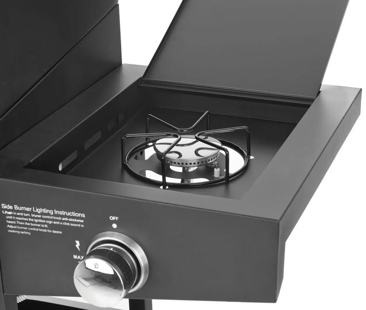 Gratar pe gaz Geko G80516 (Black) - 9