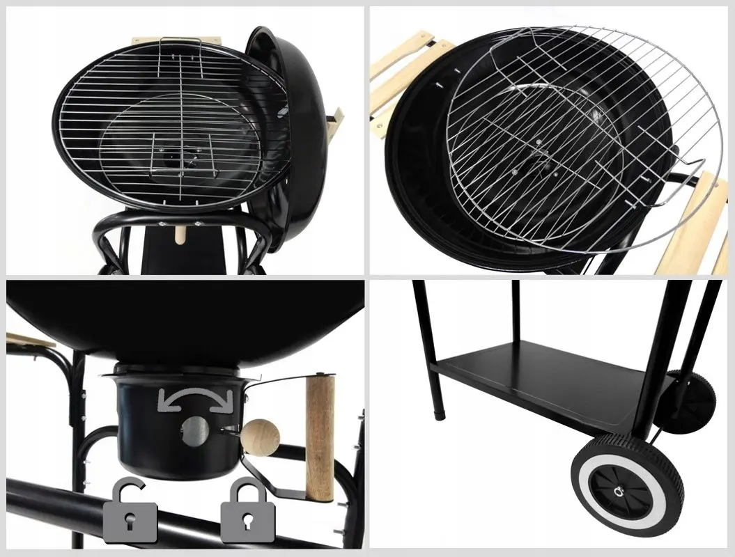 Гриль Gotel GQ5 (Black/Wood)