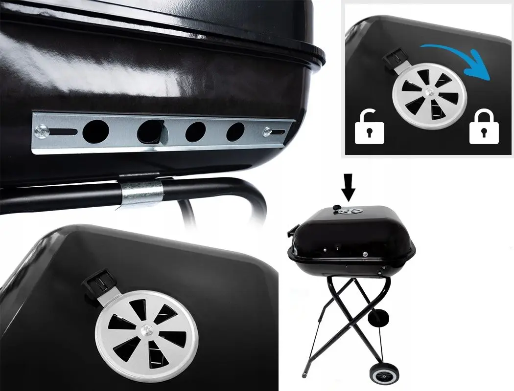 Grill Gotel GQ7 (Black)