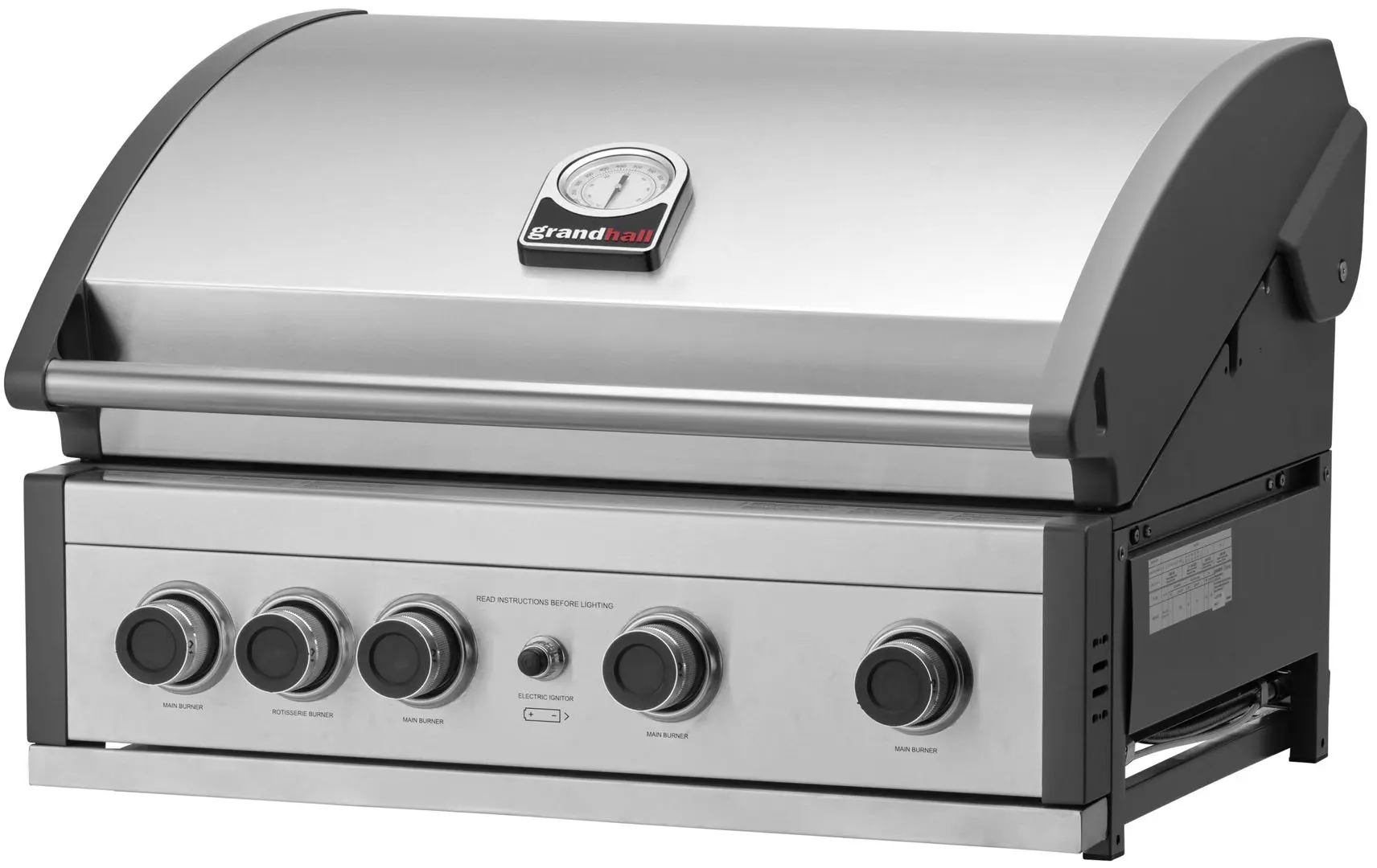 Газовый гриль Grandhall Pro Elite 4 (Inox)