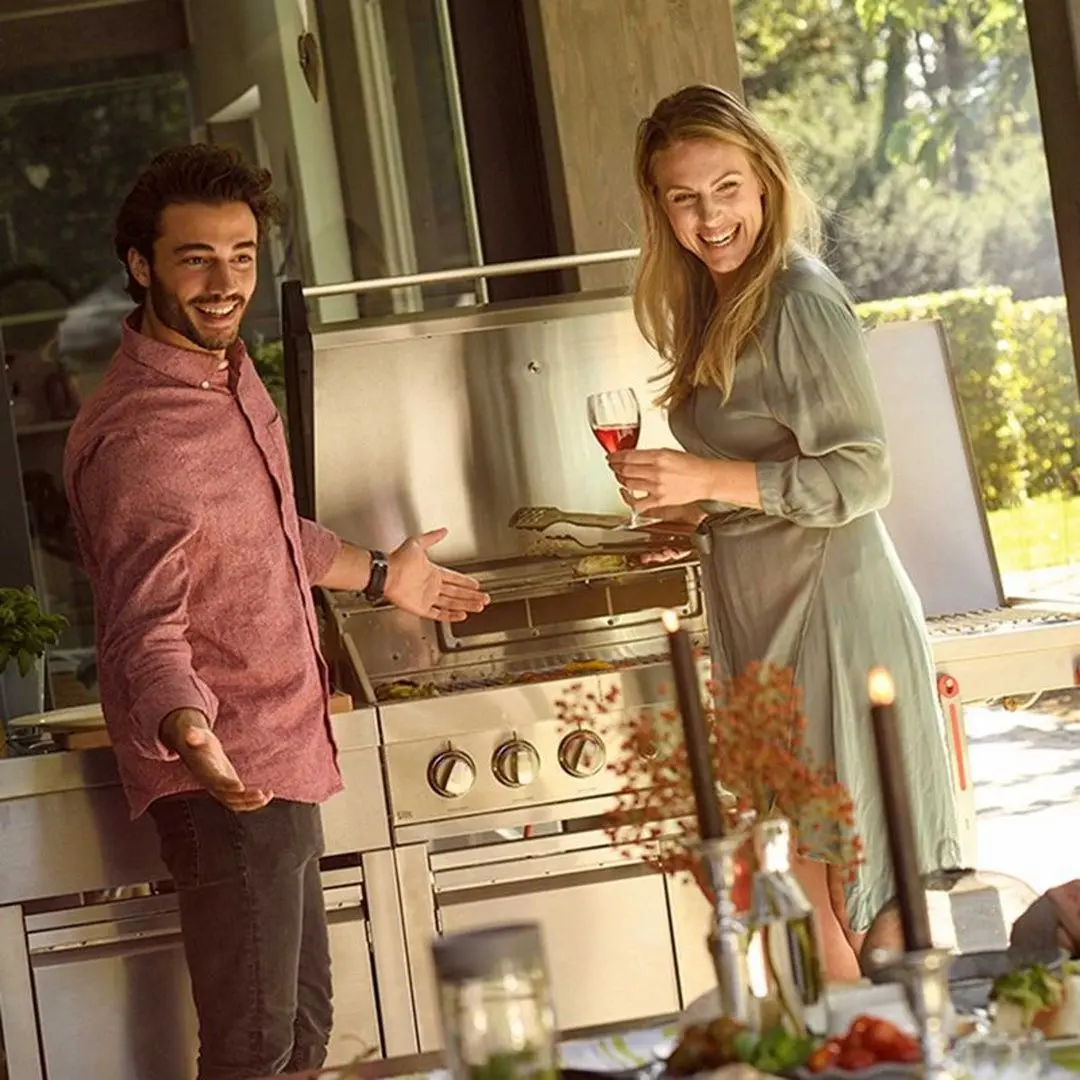 Gratar Grandhall Elite G5 K05000324A + K04000255A (Inox) - 9