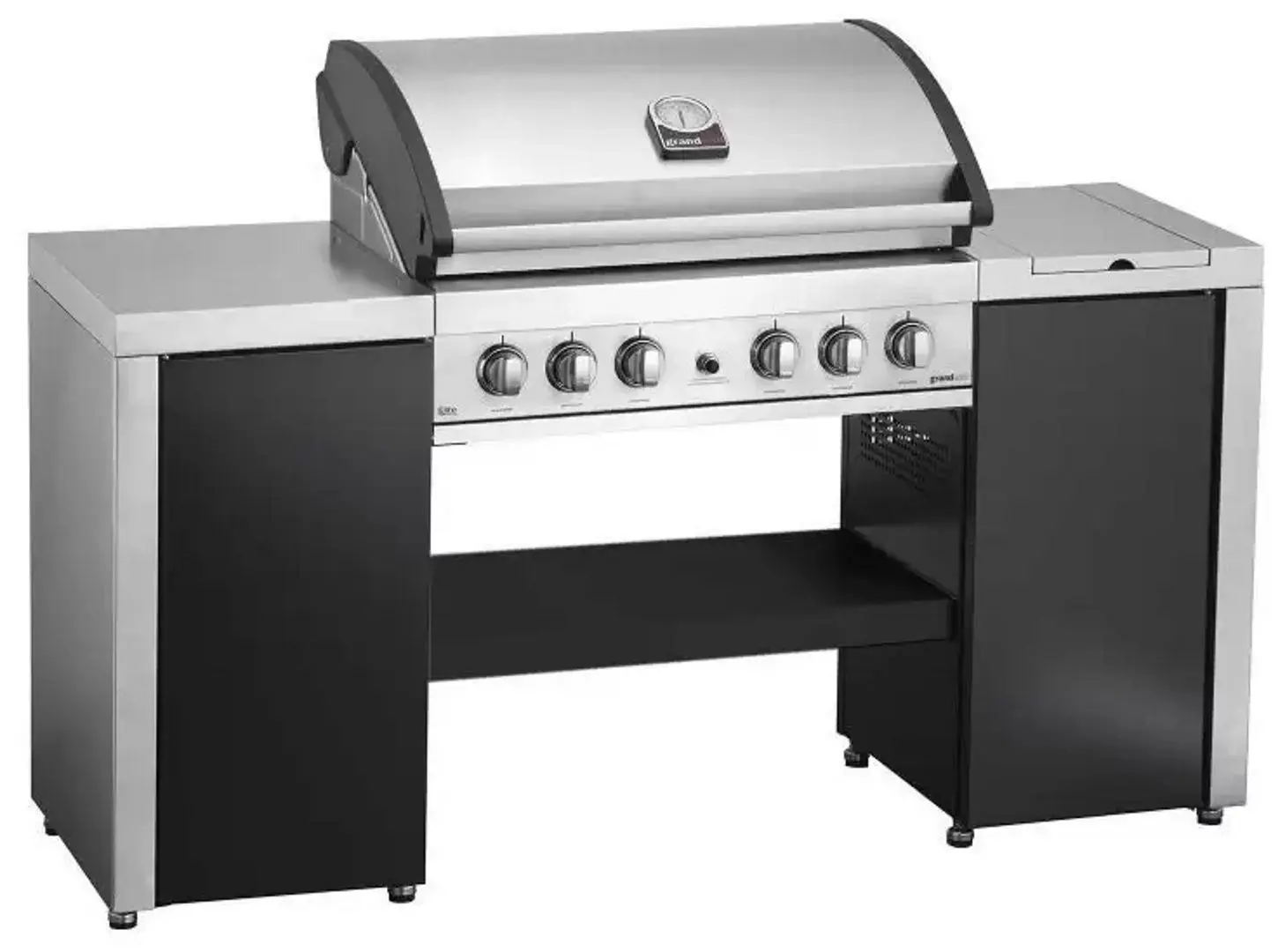 Гриль Grandhall Elite G5 K05000324A + K01000295A (Black/Inox) - 5