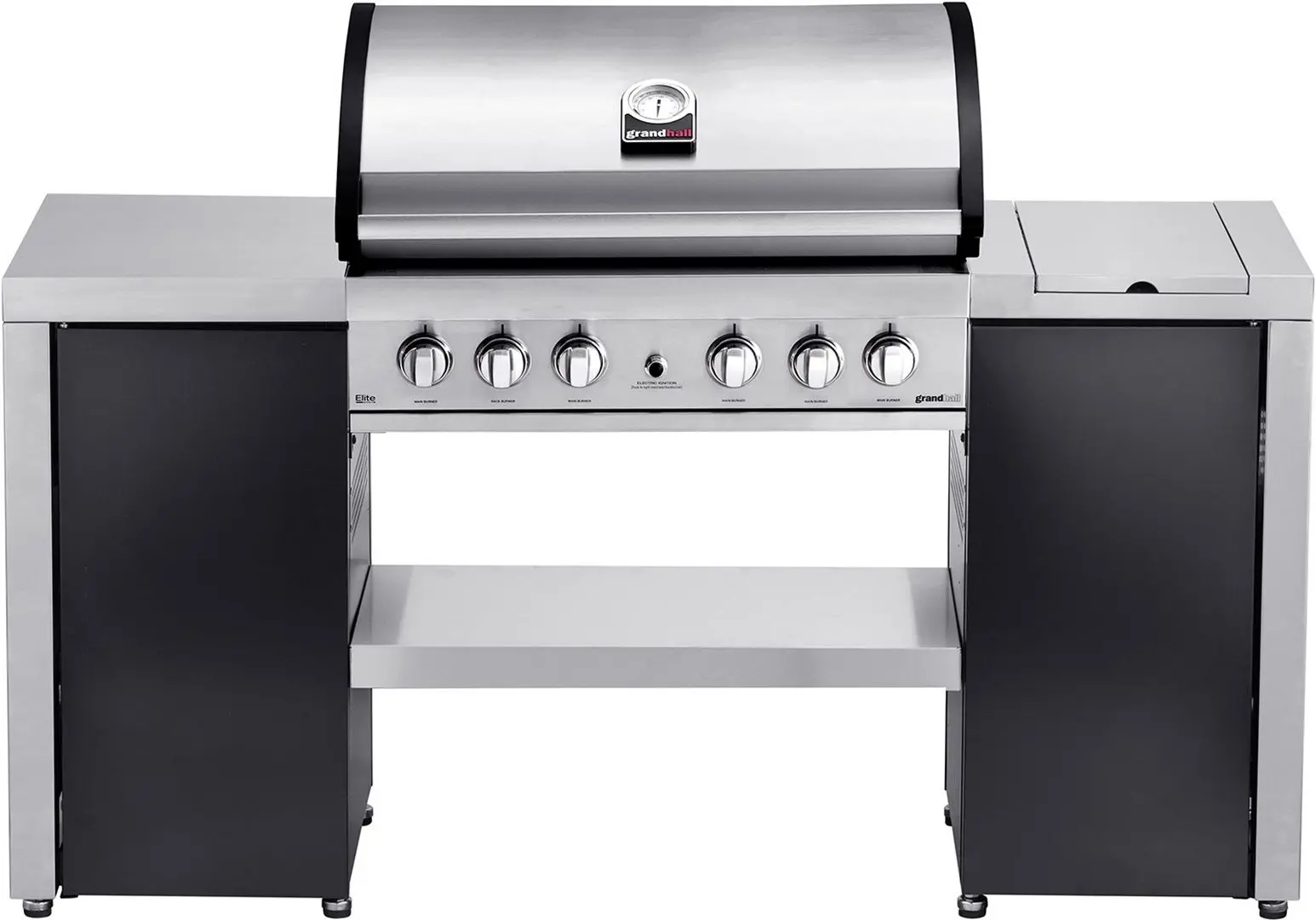 Гриль Grandhall Elite G5 K05000324A + K01000295A (Black/Inox)