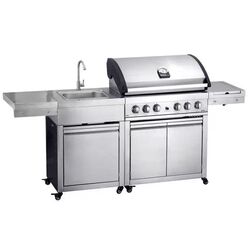 Гриль Grandhall Elite G5 K05000324A + K04000255A + K01000118A (Inox) Thumb