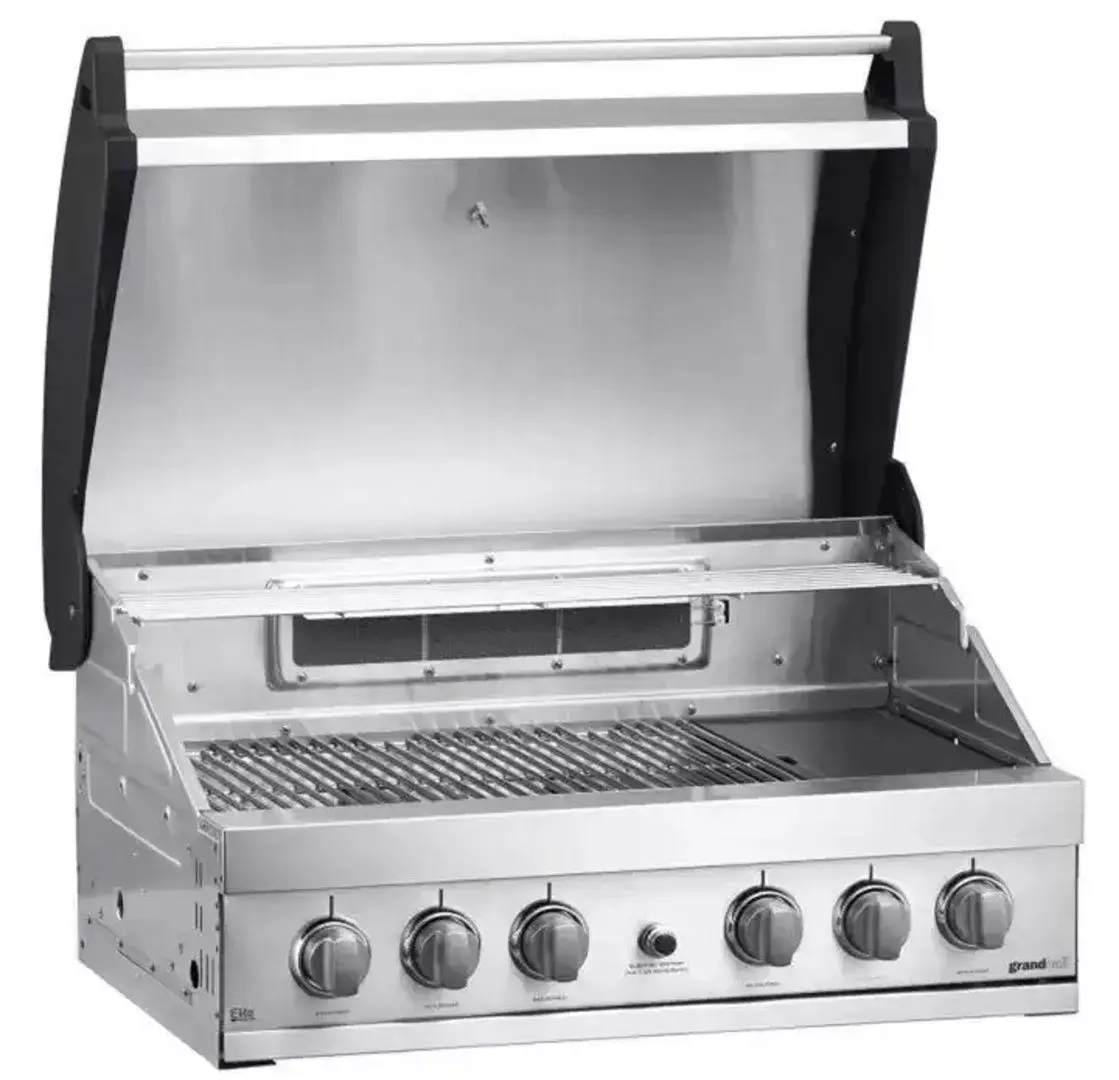 Гриль Grandhall Elite G5 K05000324A + K04000255A + K01000118A (Inox) - 8