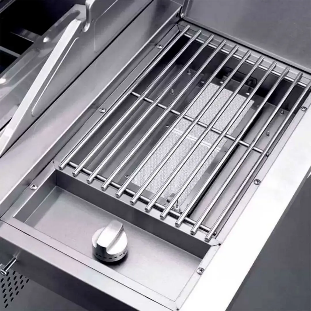 Гриль Grandhall Elite G5 K05000324A + K04000255A + K01000118A (Inox) - 4